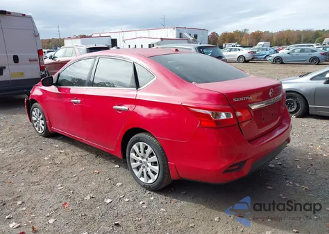 2017 Nissan Sentra Sv z USA, uszkodzony, nr VIN 3N1AB7AP4HL653905